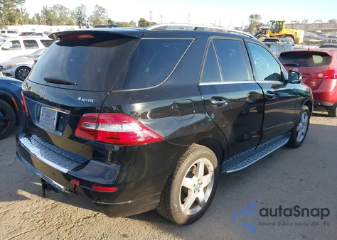 2013 Mercedes-Benz Ml 550 4Matic from USA, damaged, VIN 4JGDA7DB2DA101801